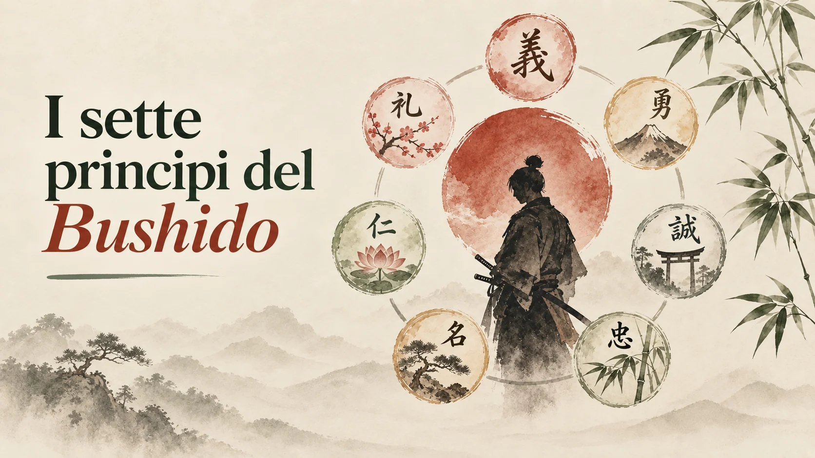 I sette principi del Bushido: etica, coraggio e presenza